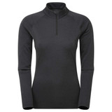 Womens Dart Zip Neck