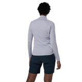 Womens Dart Zip Neck