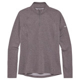 Womens Dart Zip Neck