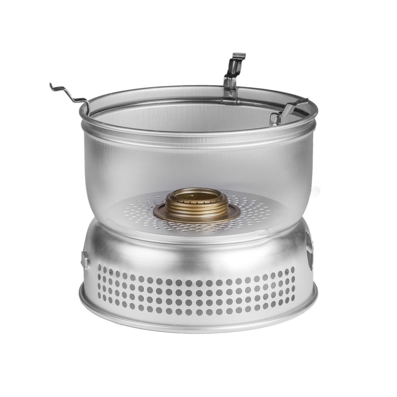 Trangia Compact Ultralight Alluminio Studio Set Bruciatore A Gas Liquido Escuimento Da Campeggio