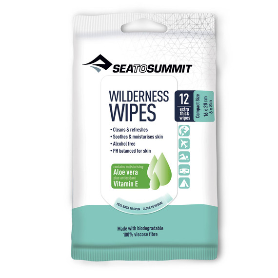 Wilderness Wipes Compact - 12 Pack