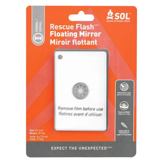 SOL Rescue Flash Floating Mirror