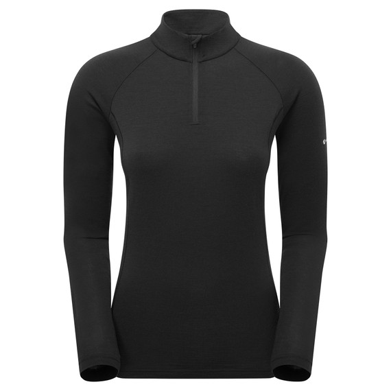 Womens Malli Long Sleeve Zip T-Shirt