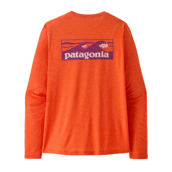 L/S Capilene Cool Daily Shirt - Boardshort Logo - Past Season Colours