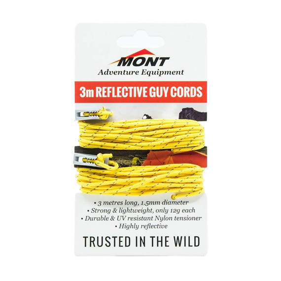 1.5mm Reflective Guy Cord 2 pack