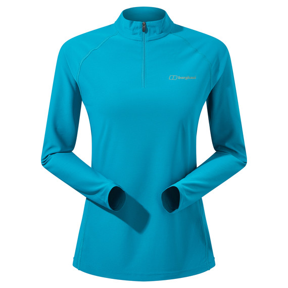 Womens 24/7 Tech Tee LS Half Zip