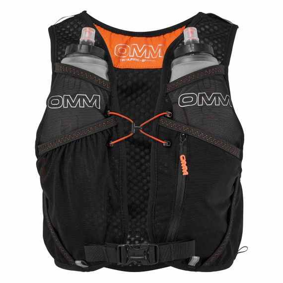 OMM UltraFire 5 Vest Pack with 2 x 350ml Flexi Flasks | UK 