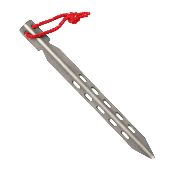 Titanium Ascent Ultralight Tent Pegs 6 Pack