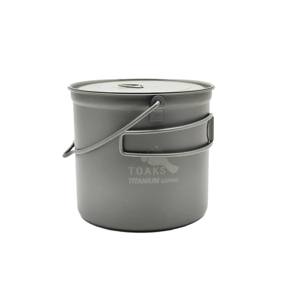 Titanium 1100ml Pot with Bail Handle