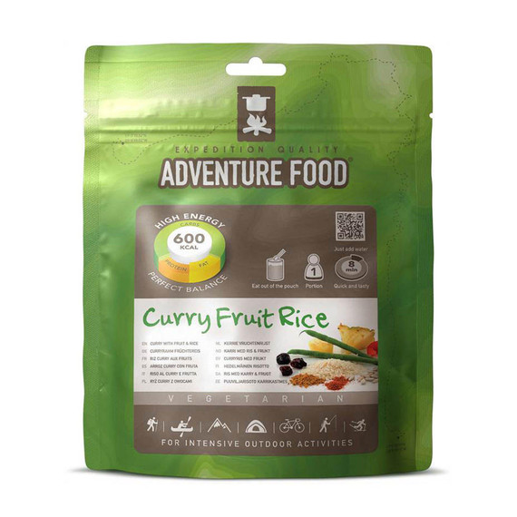 Adventure Food Curry Fruit and Rice