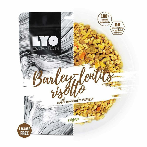 LYO Expedition Barley-Lentils Risotto with Avocado Mousse Big Pack