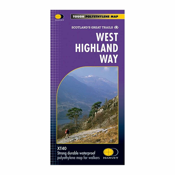 Harvey Maps Trail Map XT40 - West Highland Way