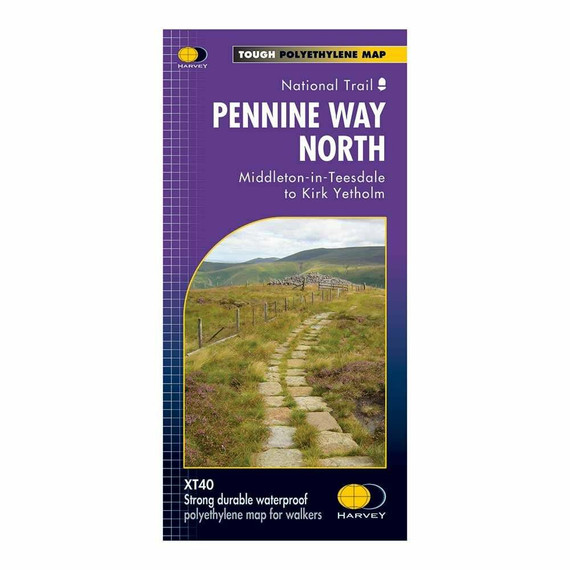 Harvey Maps Trail Map XT40 - Pennine Way North