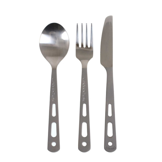 Life Venture Titanium Cutlery Set