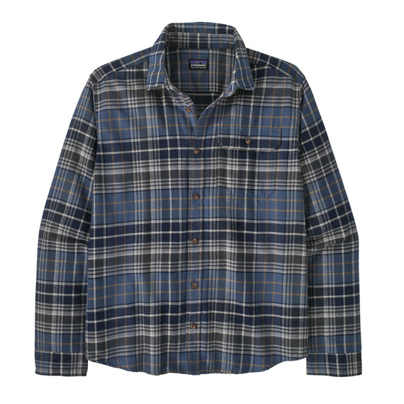 L/S Cotton in Conversion Lightweight Fjord Flannel Shirt
