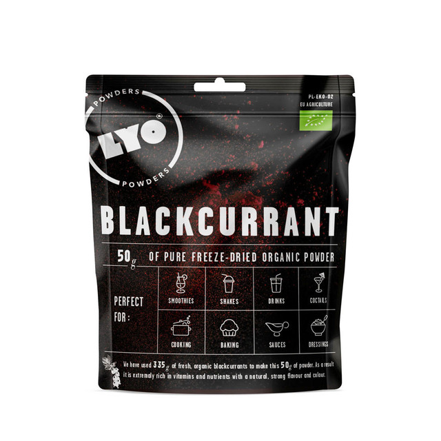 LYO Organic Blackcurrant Powder 