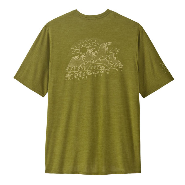 Capilene Cool Daily Graphic Shirt - Lands - Past Season Colours