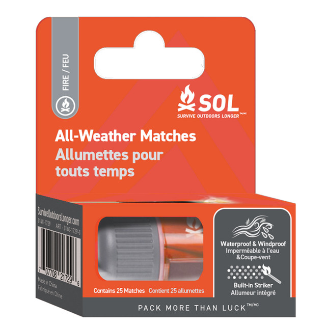 SOL All-Weather Matches