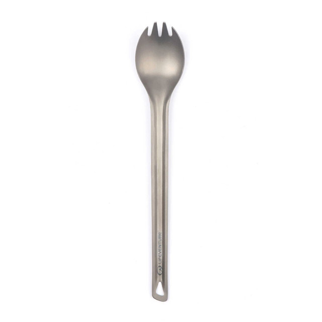 Titanium Long-Handled Spork