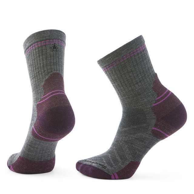 Womens Hike Targeted Cushion Mid Crew Socks - Past Season Colours