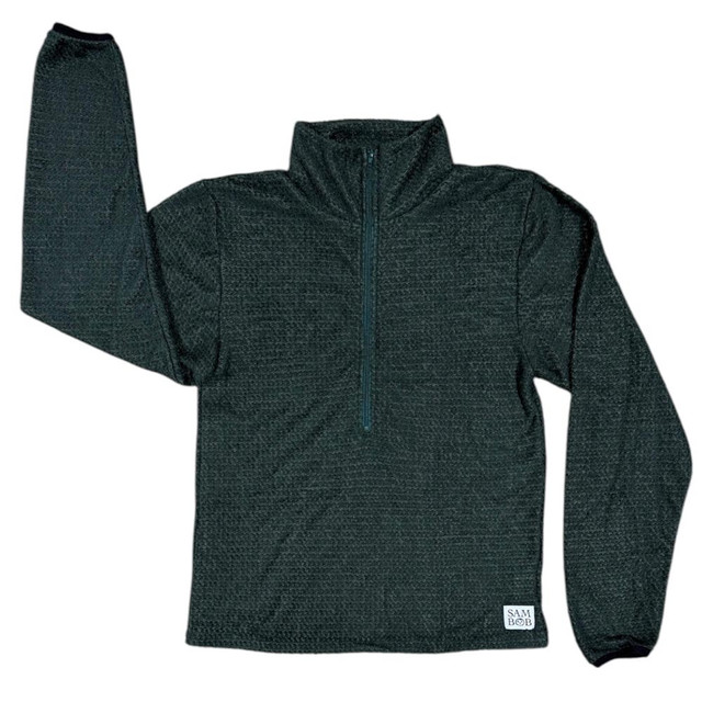 Alpha 90 Half Zip Mock Neck