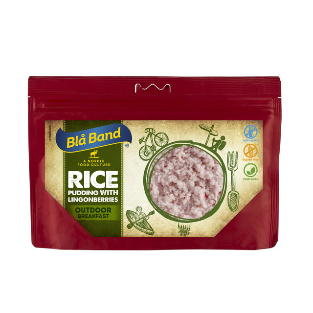 Rice porridge with Lingonberries