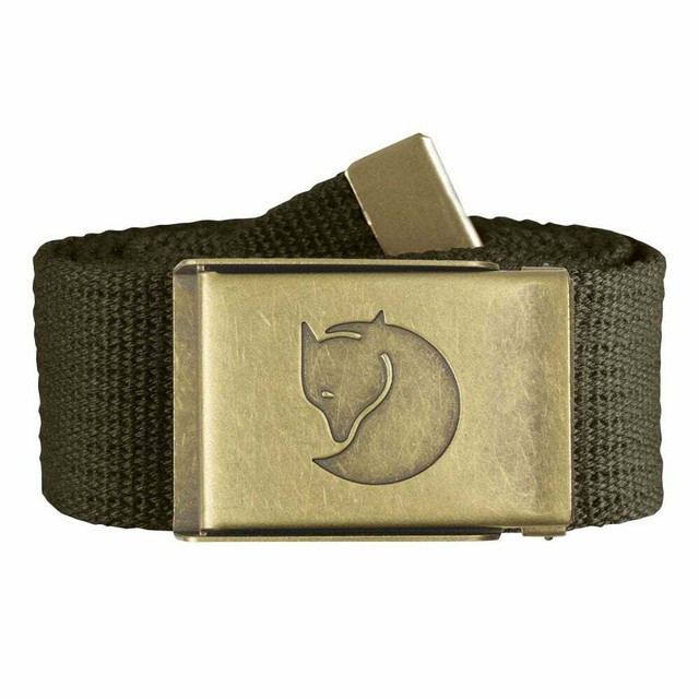 Fjallraven Canvas Brass Belt 4cm