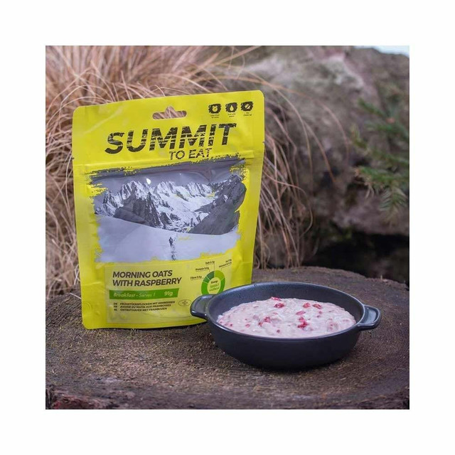 Summit to Eat Morning Oats with Raspberry