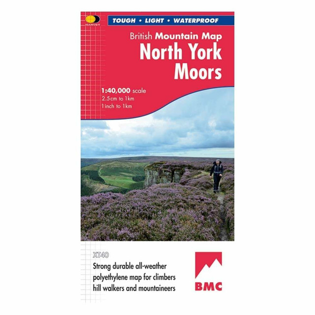 Harvey Maps British Mountain Map - North York Moors