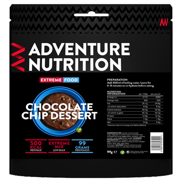 Extreme Food 500 kcal Chocolate Chip Dessert