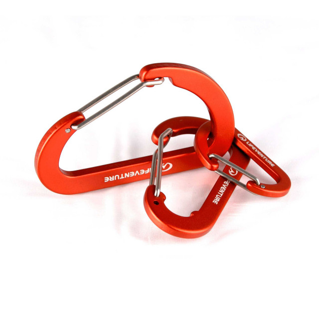 Life Venture Karabiners 3 Pack