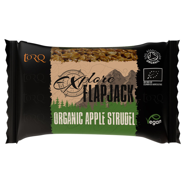 TORQ Organic Apple Strudel Flapjack 