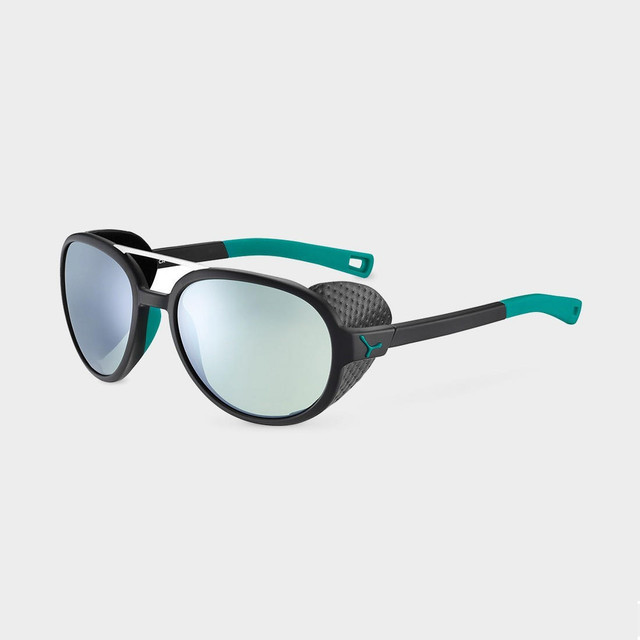 Cebe Summit Sunglasses with Vario Green Silver Cat 2-4 Lens 