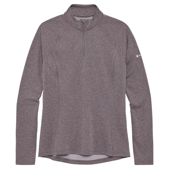 Womens Dart Zip Neck