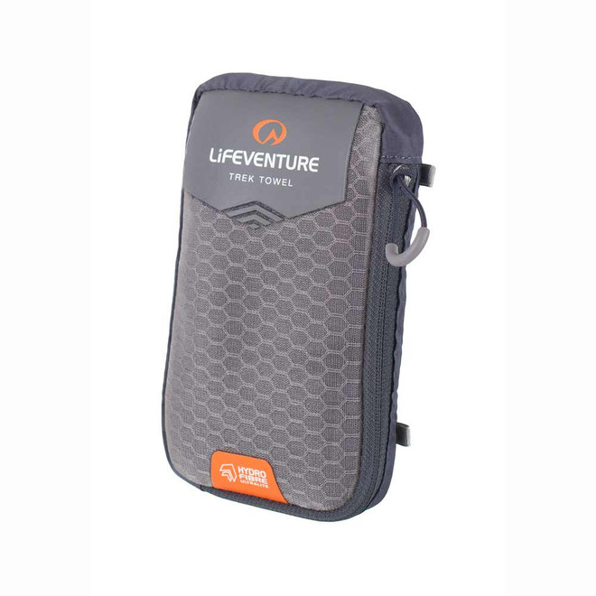 Lifeventure Small Trek Regenschirm – Winddicht, UPF 50+, Kompakt & Leicht, Schwarz