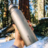 SilverAnt Titanium Water Bottle 800ml - Round 