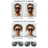 Ombraz Leggero Polarised Armless Sunglasses 