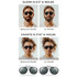 Ombraz Dolomite Polarised Armless Sunglasses 