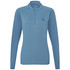 Womens Cerrig LS Zip T Stellar Blue