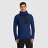 Vigor Grid Fleece Pullover Hoodie - Past Season Colours