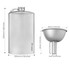 Titanium Hip Flask & Funnel 450ml
