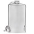 Titanium Hip Flask & Funnel 450ml