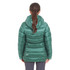 Womens Glaceon Pro Down Jacket Eucalyptus/Green Slate Womens Glaceon Pro Down Jacket Eucalyptus/Green Slate