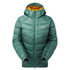 Womens Glaceon Pro Down Jacket Eucalyptus/Green Slate Womens Glaceon Pro Down Jacket Eucalyptus/Green Slate