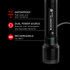 P5R RECHARGEABLE LED Torch