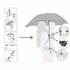 EuroSchirm Swing Backpack Hands Free Umbrella