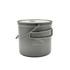 Titanium 1100ml Pot with Bail Handle