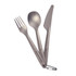 Life Venture Superlight Titanium Cutlery Set 