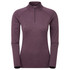 Womens Dart Zip Neck
