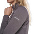 Womens Dart Zip Neck